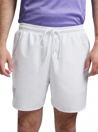 Pantaloni - Pantaloni Tenis Electryphy Barbati Elevate Alb