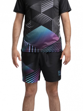 Pantaloni - Pantaloni Tenis Electryphy Barbati Physical Negru