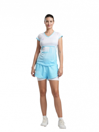 Pantaloni - Pantaloni Tenis Electryphy Femei Elevate Turquoise