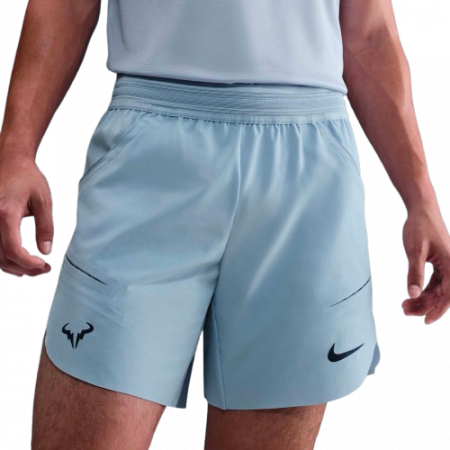 Pantaloni Padel - Pantaloni Tenis Nike Barbati Dri-Fit Adv Rafa Nadal 7in Light Armory Blue