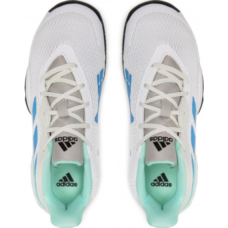 PANTOFI ADIDAS BARRICADE JR WHITE BLUE CORE [2]