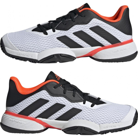 PANTOFI ADIDAS BARRICADE WHITE BLACK [1]