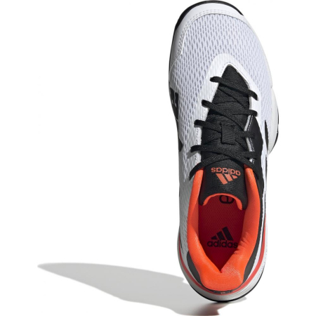 PANTOFI ADIDAS BARRICADE WHITE BLACK [5]