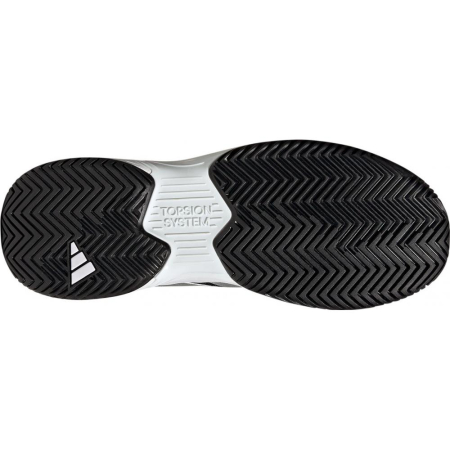 PANTOFI ADIDAS COURTJAM CONTROL BLACK/SILVER/WHITE [2]