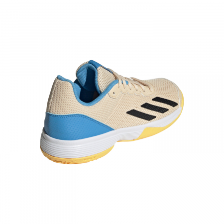 PANTOFI ADIDAS JUNIORI BAIETI Courtflash Crystal Sand Core [3]
