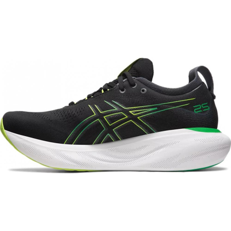 PANTOFI ALERGARE ASICS GEL-NIMBUS 25 BLACK/LIME ZEST [2]