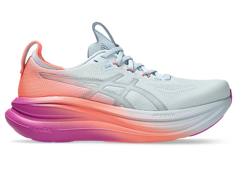 Incaltaminte alergare - Pantofi Alergare Asics Gel-Nimbus 28 Sky/Digital Sakura