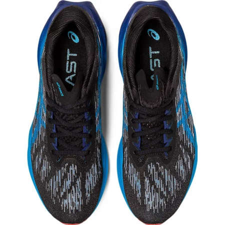PANTOFI ALERGARE ASICS NOVABLAST 3 BLACK/ISLAND BLUE [3]