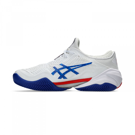 Pantofi Asics Court FF 3 NOVAK Clay White/Asics Blue [4]