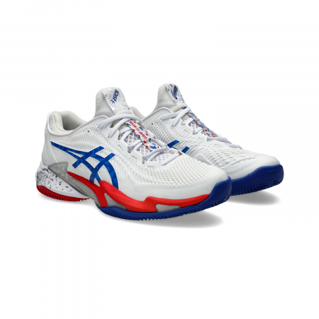 Pantofi Asics Court FF 3 NOVAK Clay White/Asics Blue [6]