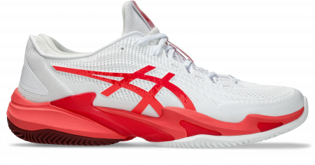Pantofi Tenis - Pantofi Tenis Asics Court FF 3 Novak Clay White/Electric Red