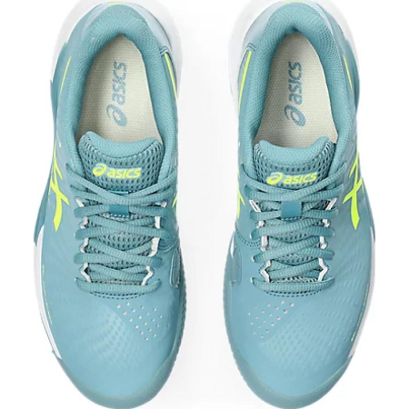 Pantofi Asics GEL-CHALLENGER 14 CLAY GRIS BLUE/SAFETY YELLOW [4]