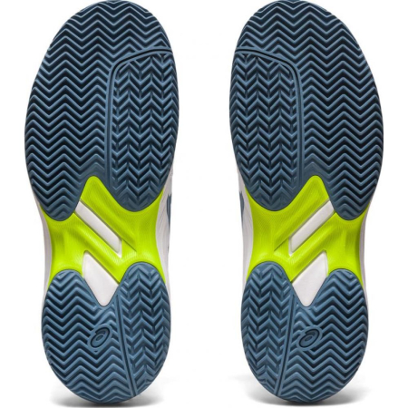 PANTOFI ASICS GEL-GAME 9 CLAY/OC WHITE/STEEL BLUE JR [5]