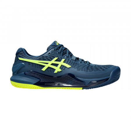 Pantofi Asics Gel-Resolution 9 Clay Mako Blue/Yellow [0]