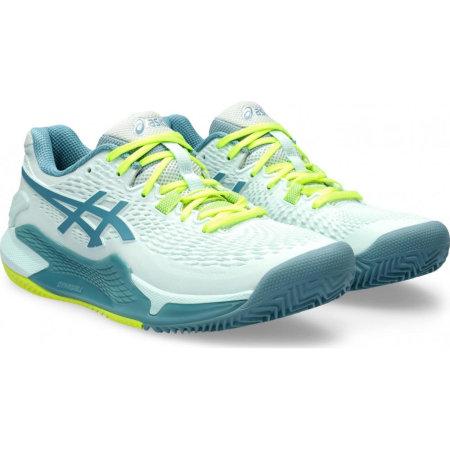 Pantofi Asics GEL-RESOLUTION 9 CLAY SOOTHING SEA/GRIS BLUE [6]
