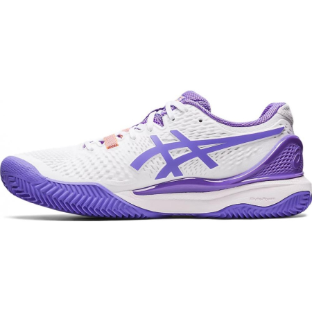 PANTOFI ASICS GEL-RESOLUTION 9 CLAY WHITE/AMETHYST [2]