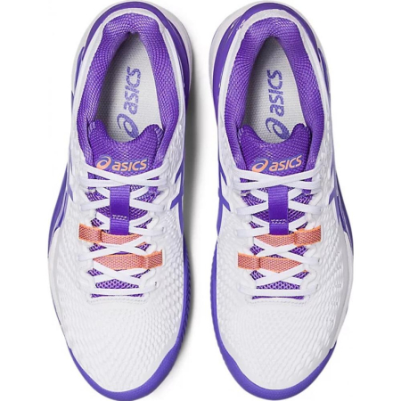 PANTOFI ASICS GEL-RESOLUTION 9 CLAY WHITE/AMETHYST [4]