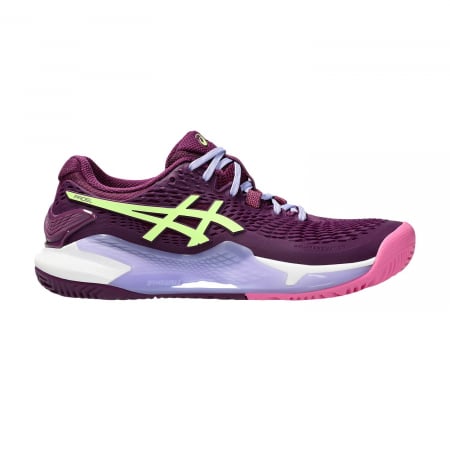 Pantofi - Pantofi Asics Gel-Resolution 9 Padel Deep Mauve/Lime Green