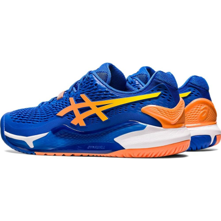 PANTOFI ASICS GEL-RESOLUTION 9 TUNA BLUE/SUN PEACH [3]