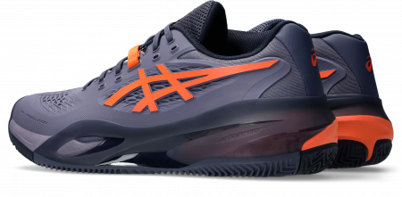 Pantofi Tenis Asics Gel-Resolution X Clay Greyish Purple/Nova Orange [3]