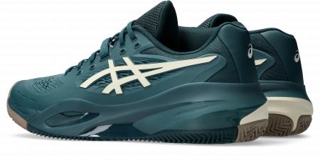 Pantofi Tenis Asics Gel-Resolution X Clay Saxon Green/Birch [2]