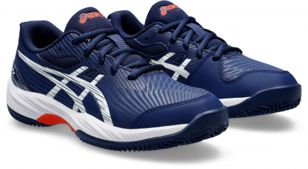 PANTOFI ASICS K GEL-GAME 9 GS CLAY/OC BLUE /WHITE [3]