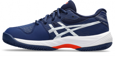 PANTOFI ASICS K GEL-GAME 9 GS CLAY/OC BLUE /WHITE [1]