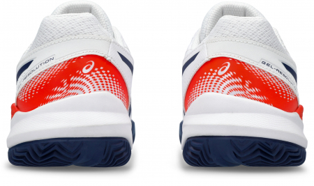 PANTOFI ASICS K GEL-RESOLUTION 9 GS CLAY WHITE/BLUE [2]