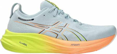 Incaltaminte alergare - PANTOFI ASICS M GEL-NIMBUS 26 PARIS COOL GREY YELLOW