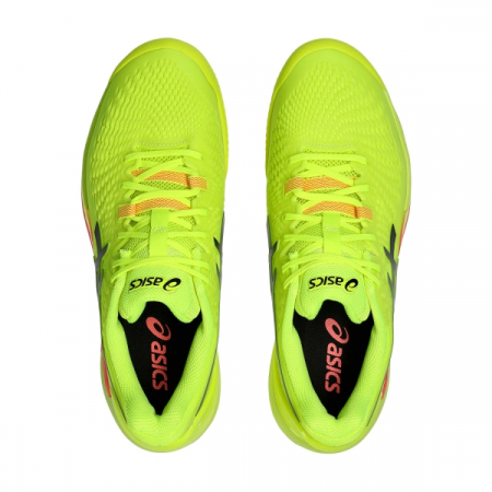 PANTOFI ASICS M GEL-RESOLUTION 9 CLAY PARIS YELLOW BLACK [4]