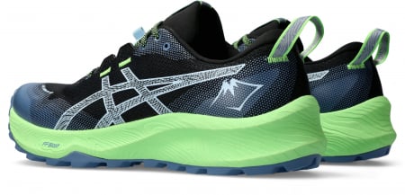 PANTOFI ASICS M GEL-Trabuco 12 BLACK/LIGHT BLUE [2]