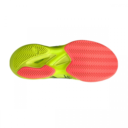 PANTOFI ASICS M SOLUTION SPEED FF 3 CLAY PARIS YELLOW BLACK [3]