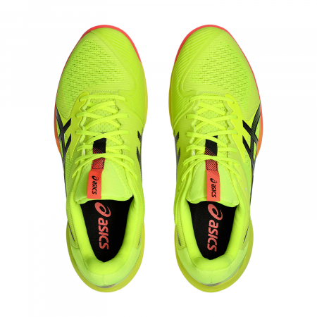 PANTOFI ASICS M SOLUTION SPEED FF 3 CLAY PARIS YELLOW BLACK [4]