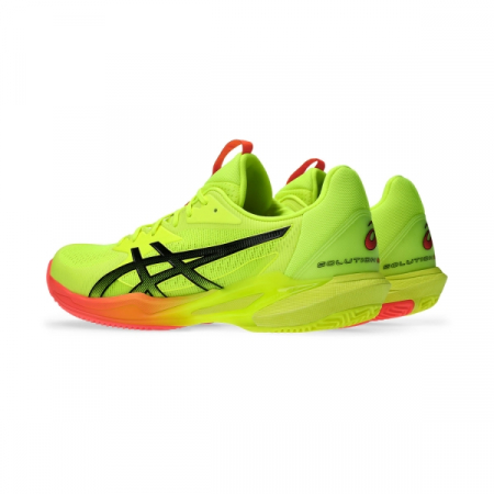 PANTOFI ASICS M SOLUTION SPEED FF 3 CLAY PARIS YELLOW BLACK [1]