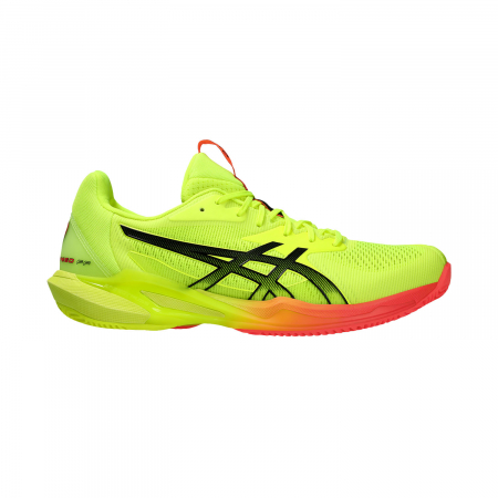 PANTOFI ASICS M SOLUTION SPEED FF 3 CLAY PARIS YELLOW BLACK [0]