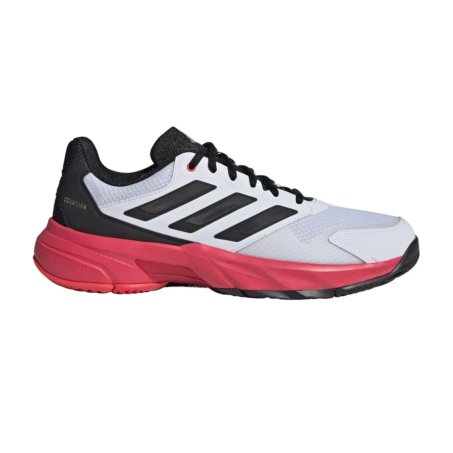 Pantofi Tenis - Pantofi Tenis Adidas CourtJam Control 3 White/Lucid Red