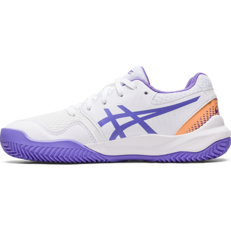 PANTOFI JUNIORI ASICS GEL-RESOLUTION 9 GS CLAY WHITE/AMETHYST [3]