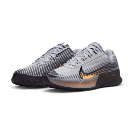 PANTOFI Nike Air Zoom Vapor 11 Clay Wolf Grey Orange [1]