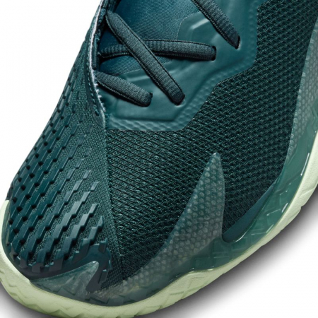 PANTOFI NIKE AIR ZOOM VAPOR CAGE 4 RAFA HC Deep Jungle/Lime [6]