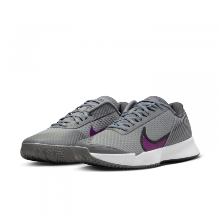 PANTOFI NIKE M Zoom Vapor Pro 2 Clay Grey Sangria [3]