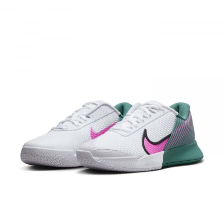 PANTOFI  NIKE W ZOOM VAPOR PRO 2 HC White Green [5]