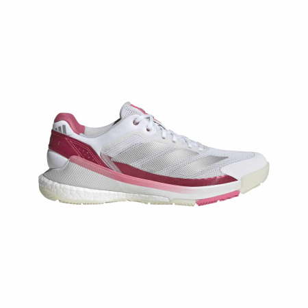 Padel - Pantofi Padel Adidas Femei Crazyquick Boost White/Pink