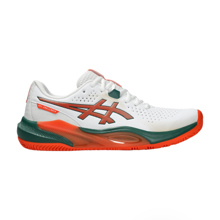 Pantofi - Pantofi Padel Asics Barbati Gel-Challenger 15 White/Energy Orange