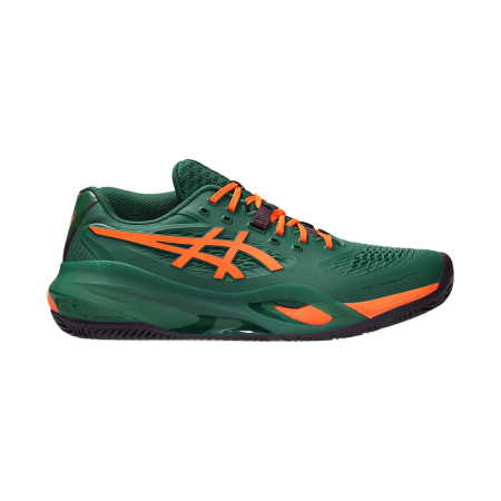 Pantofi Padel - Pantofi Padel Asics Barbati Gel-Resolution X Green/Energy Orange