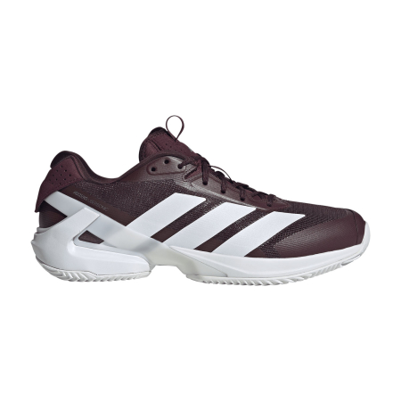 Tenis de camp - Pantofi Tenis Adidas Adizero Ubersonic 5 Maroon/Silver Metallic