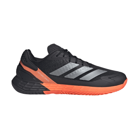 Pantofi Tenis - Pantofi Tenis Adidas Barbati Defiant Speed 2 Black/Orange