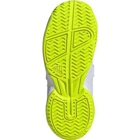 Pantofi Tenis Adidas Copii Courtflash Cloud White/Black/Lemon [5]