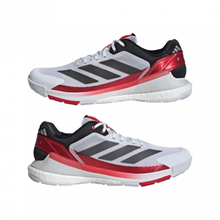 Pantofi Padel Adidas Crazyquick Boost Padel Alb Noros [6]