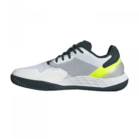 Pantofi Tenis Adidas Defiant Speed 2 Clay White/Yellow [5]