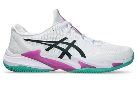 Pantofi Tenis - Pantofi Tenis Asics Court FF 3 Clay White/Digital Sakura